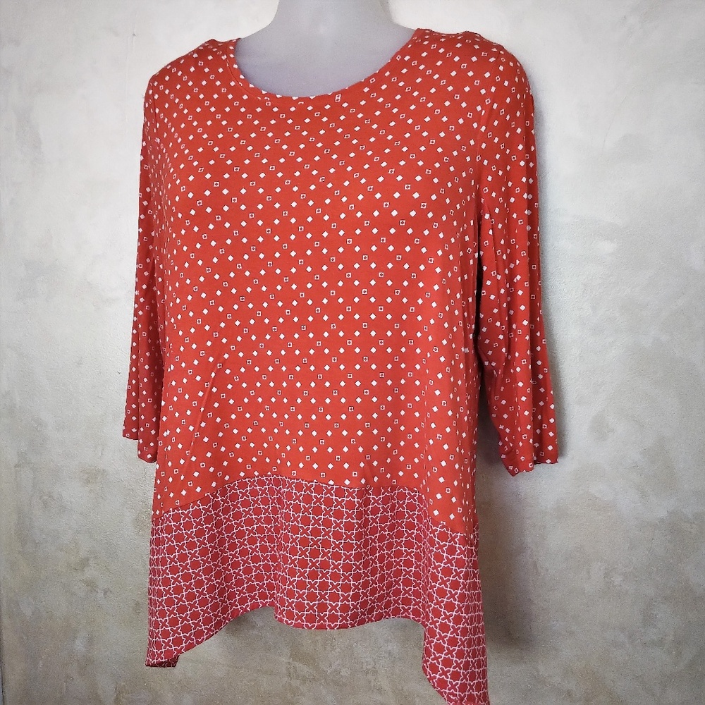 Croft & Barrow Tunic Top EUC XXL